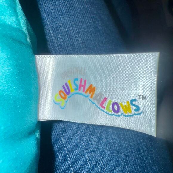 Jarrell Dinosaur Squishmallow 8” Ombre Blue Green Plush EUC 2022 - Picture 7 of 8